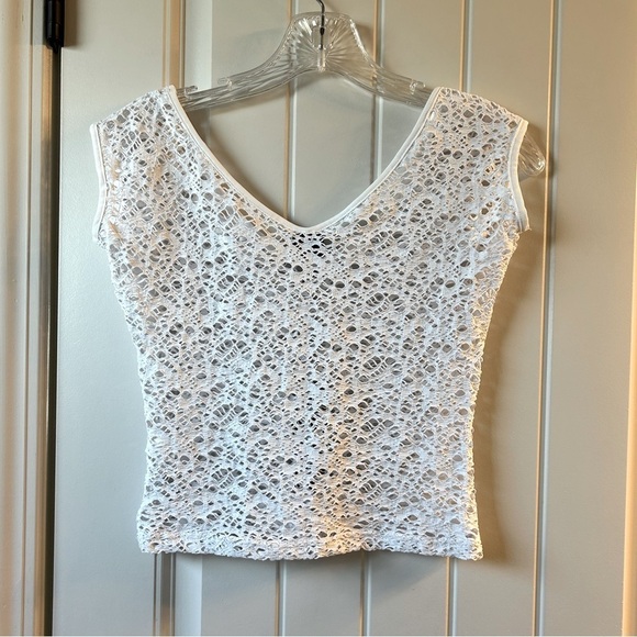 NWT Sauvage crop top coverup - Picture 2 of 3